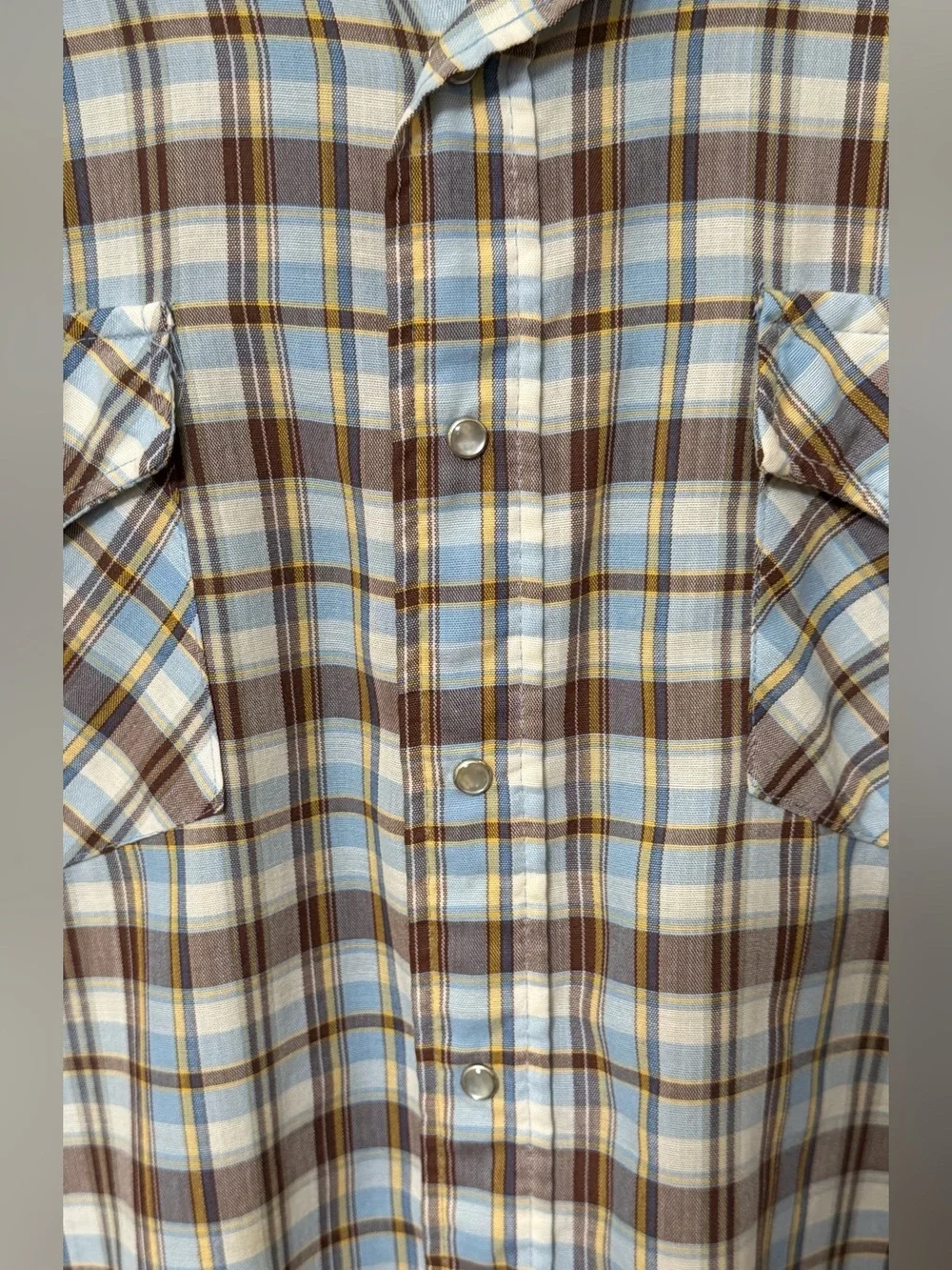 Vintage 70’s JC Penneys Big Mac Pearl Snap Shirt